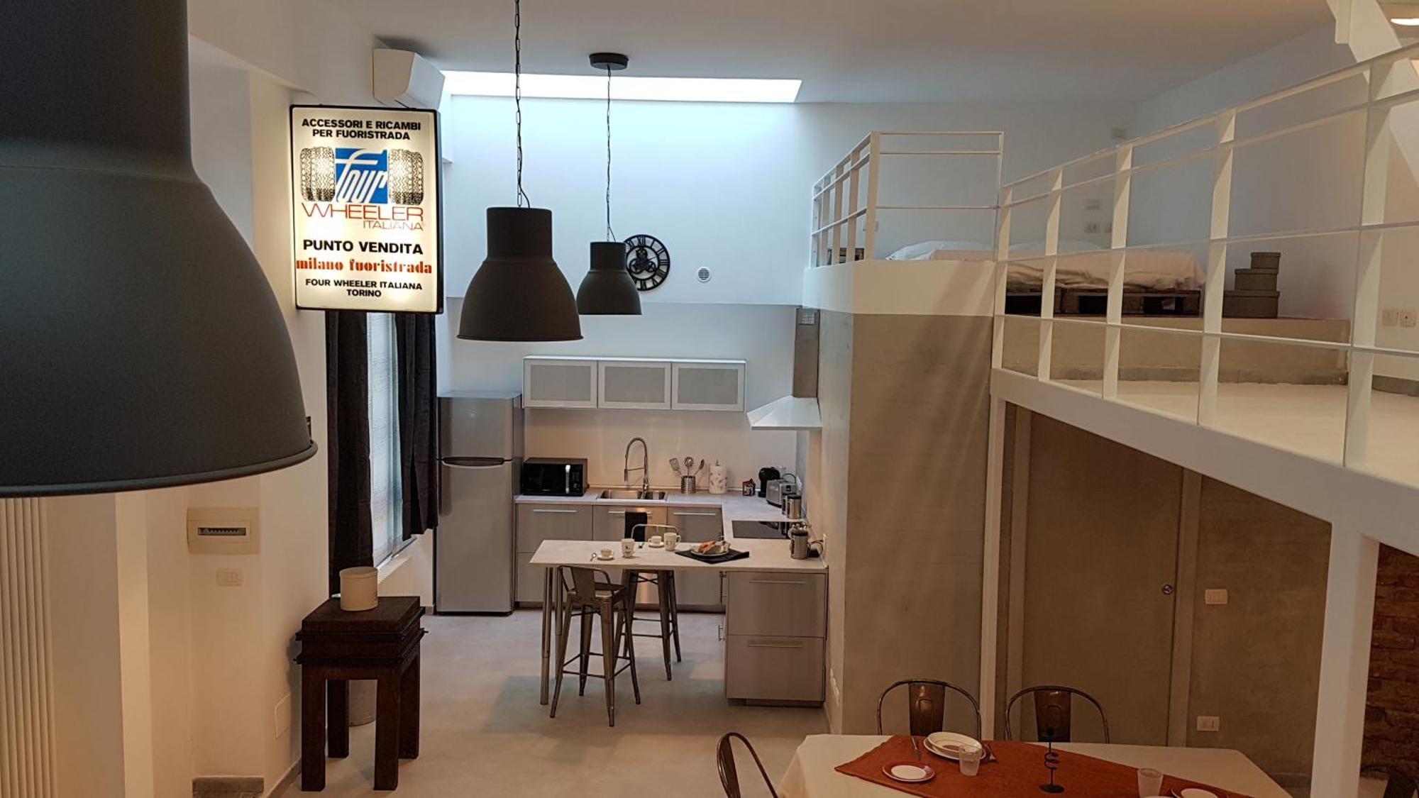 Appartement Bike-Loft à Milan Extérieur photo