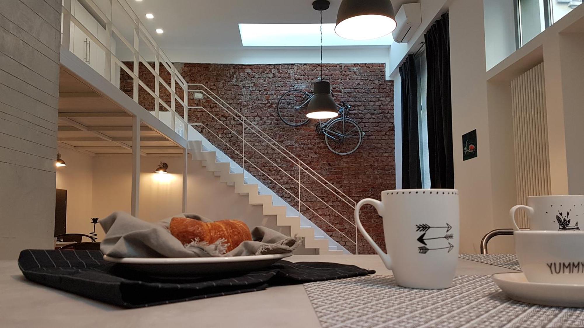 Appartement Bike-Loft à Milan Extérieur photo